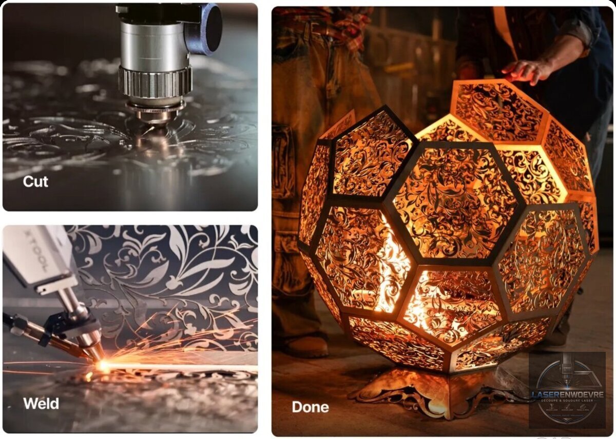 Découpe et soudure laser - exemple